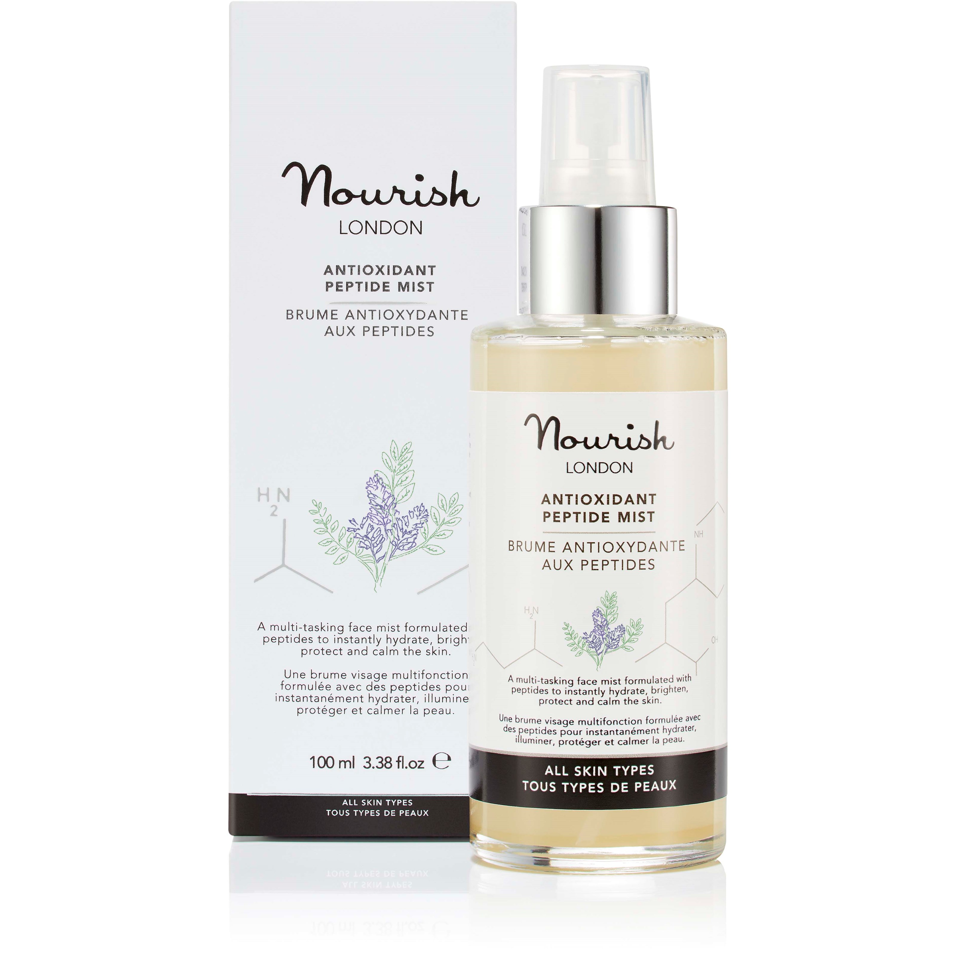 Nourish London Antioxidant Peptide Mist 100 ml