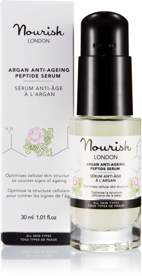 Nourish London Argan Anti-Ageing Peptide Serum 30 ml