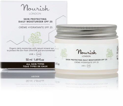 Nourish London Skin Protecting Daily Moisturiser SPF25 50 ml