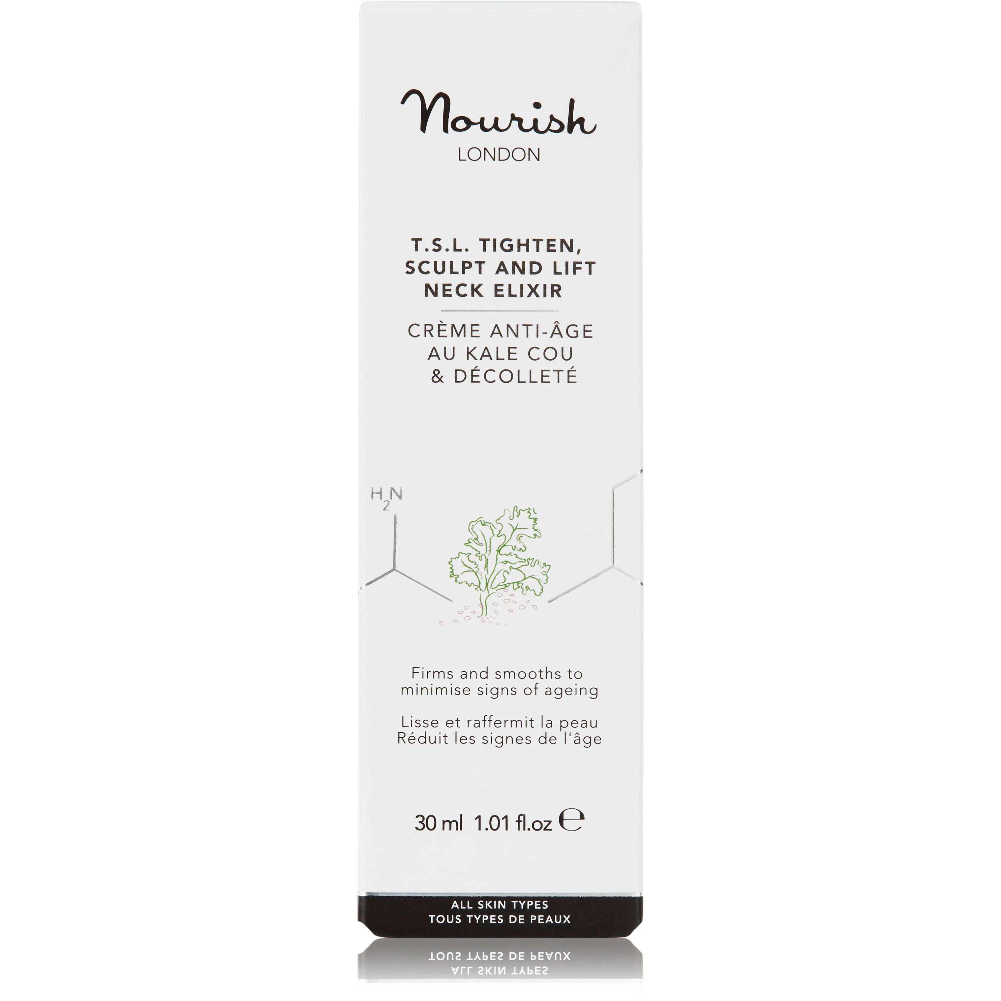 Nourish London TSL Tighten, Lift and Sculpt Neck Elixir 30 ml (obrázok 3)