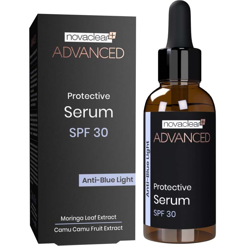 Läs mer om Novaclear Advanced Protective Serum SPF 30 Anti-Blue Light 30 ml