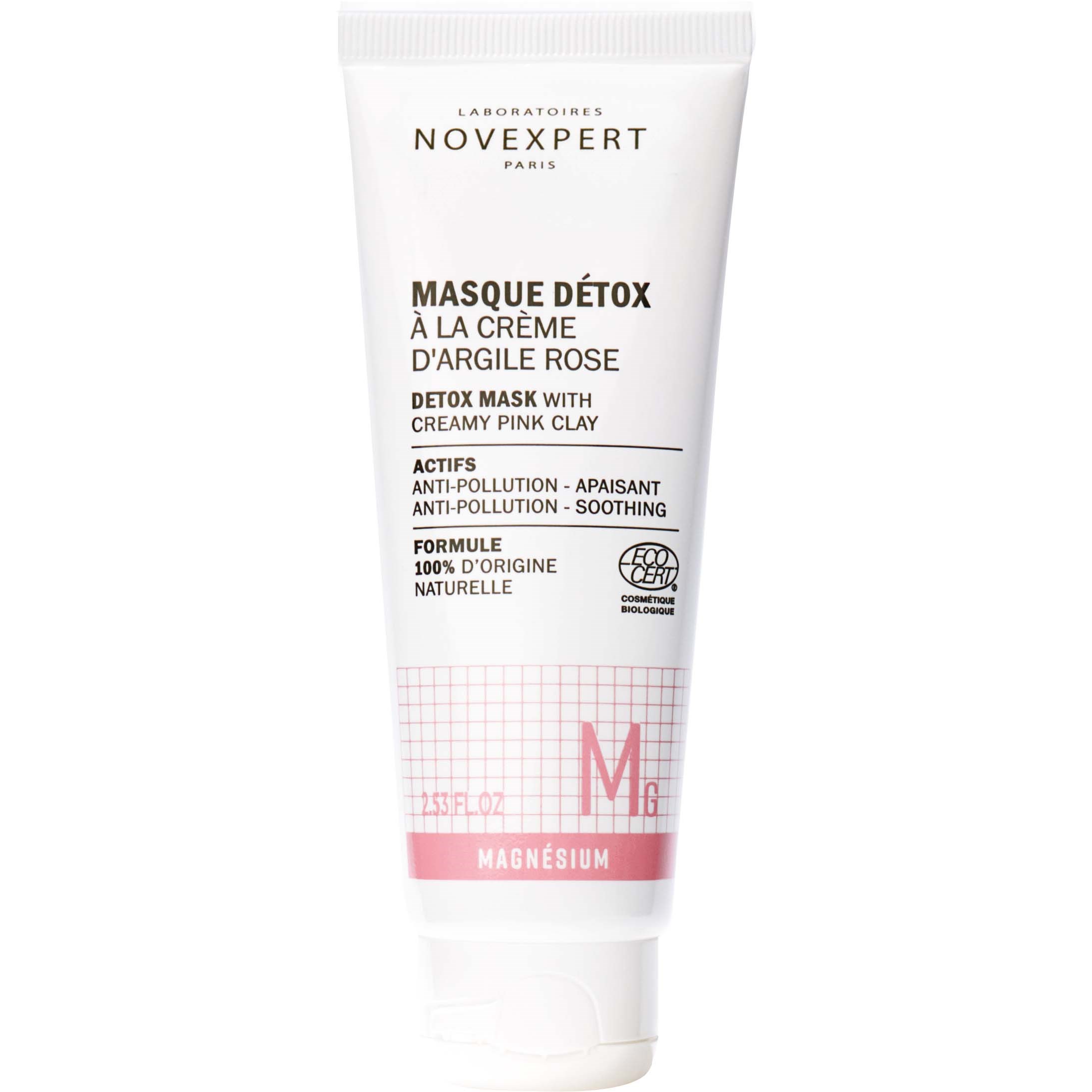 Läs mer om Novexpert Magnesium Detox Mask With Creamy Pink Clay 75 ml