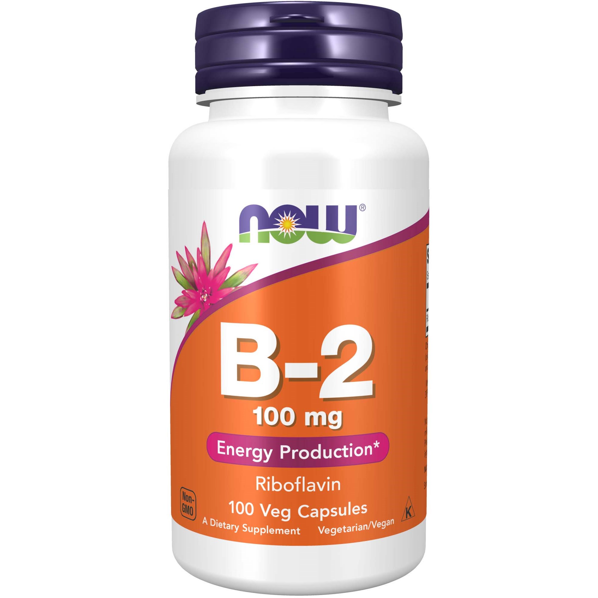 NOW  B-2 Vitamin 100 Mg  100 st