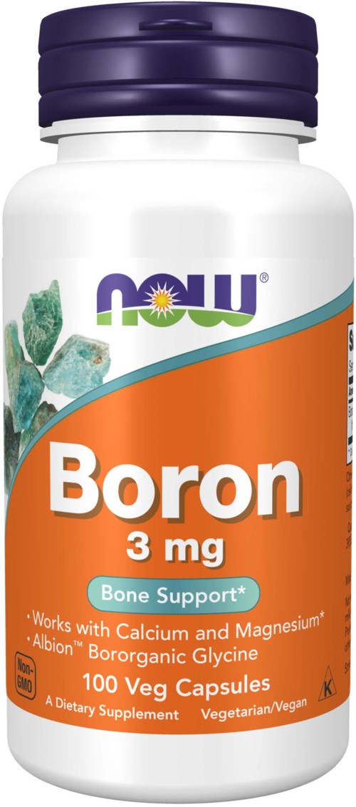 NOW Boron 3Mg 100 st
