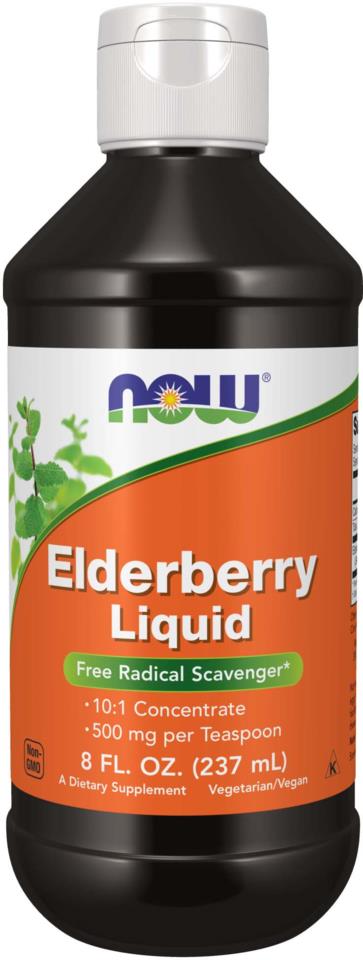 NOW  Elderberry Liquid 237 Ml