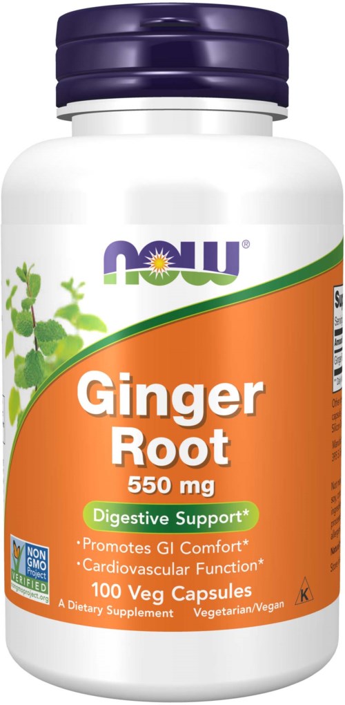 NOW Ginger 550 Mg 100 st