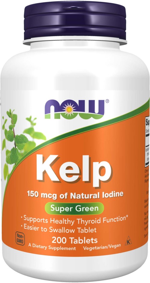 NOW Kelp Jod 200 st