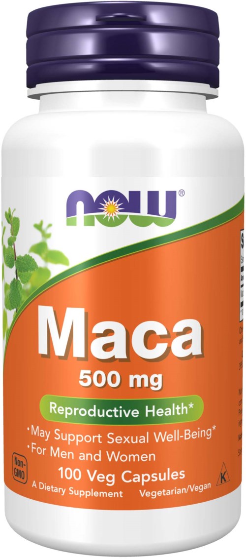 NOW Maca 500Mg 100 st