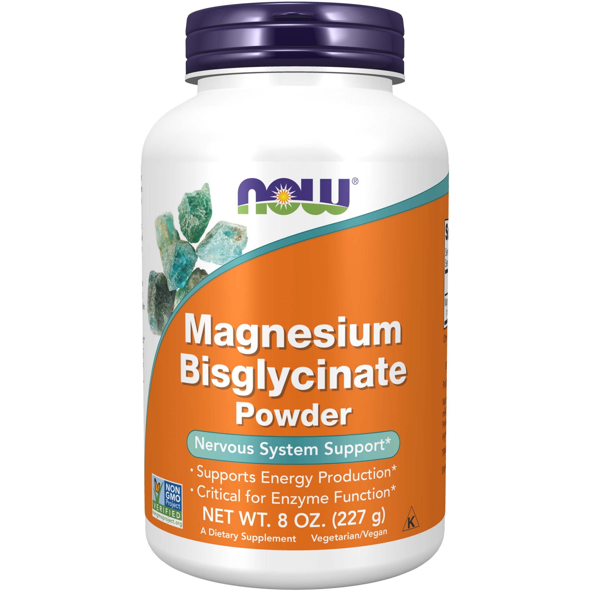 NOW   Magnesium Bisglycinate Powder  227 g