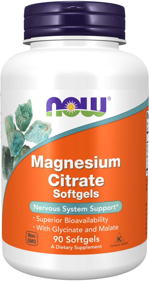 NOW Magnesium Citrate 134Mg 90 st