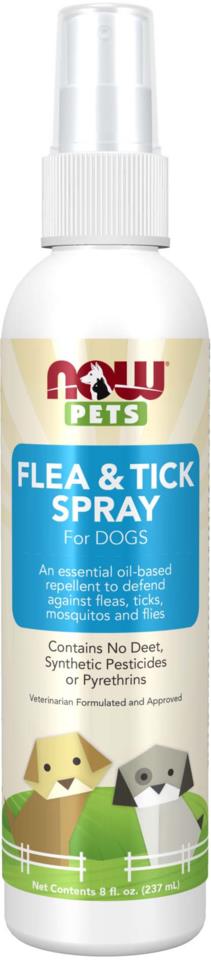 NOW  Pets Flea & Tick Spray 237Ml