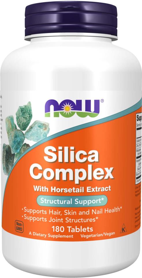 NOW  Silica Complex 180 Tabletter