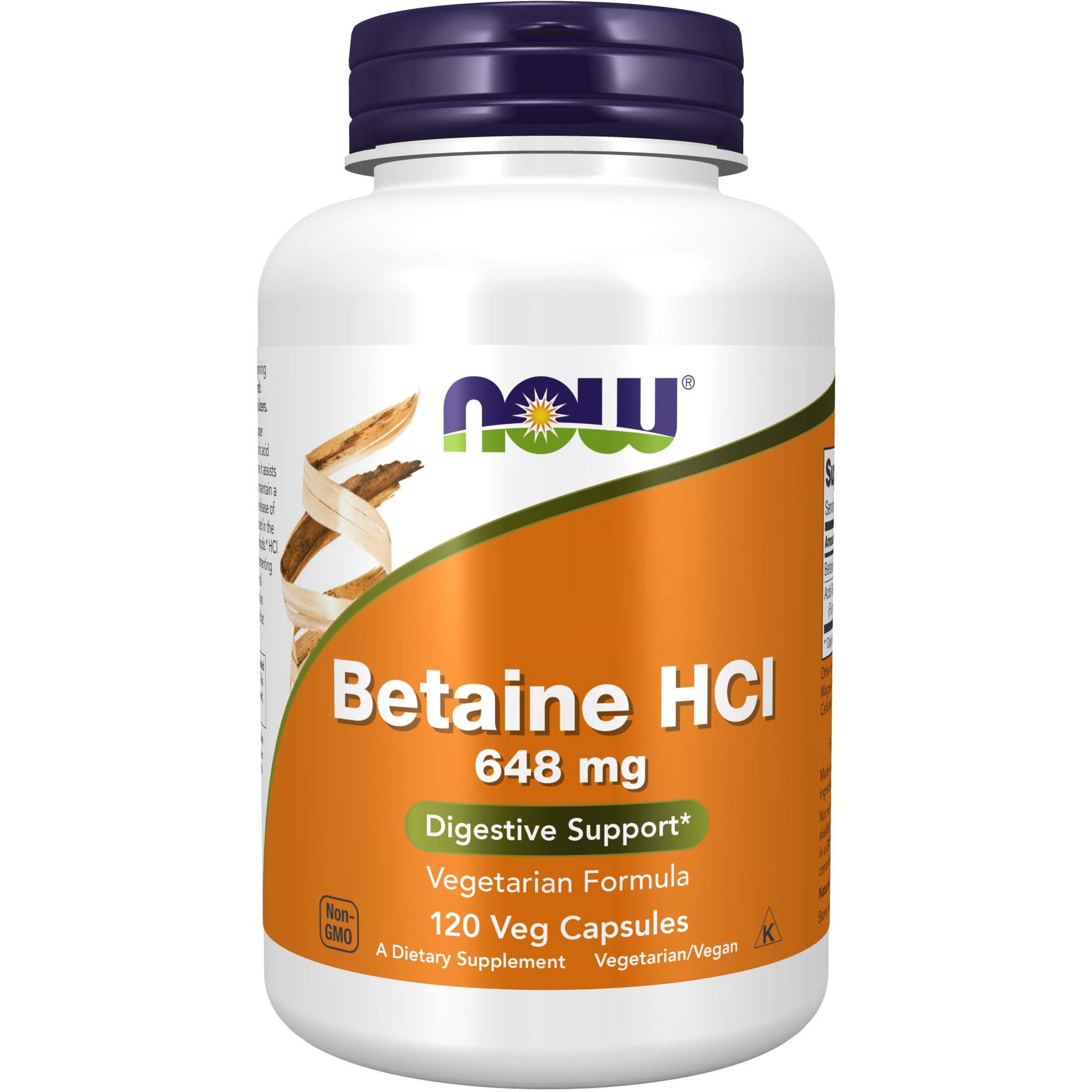 NOW  Betaine Hcl  120 st