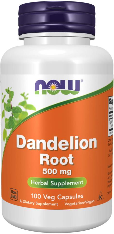 NOW Dandelion Root 500 mg 100 st