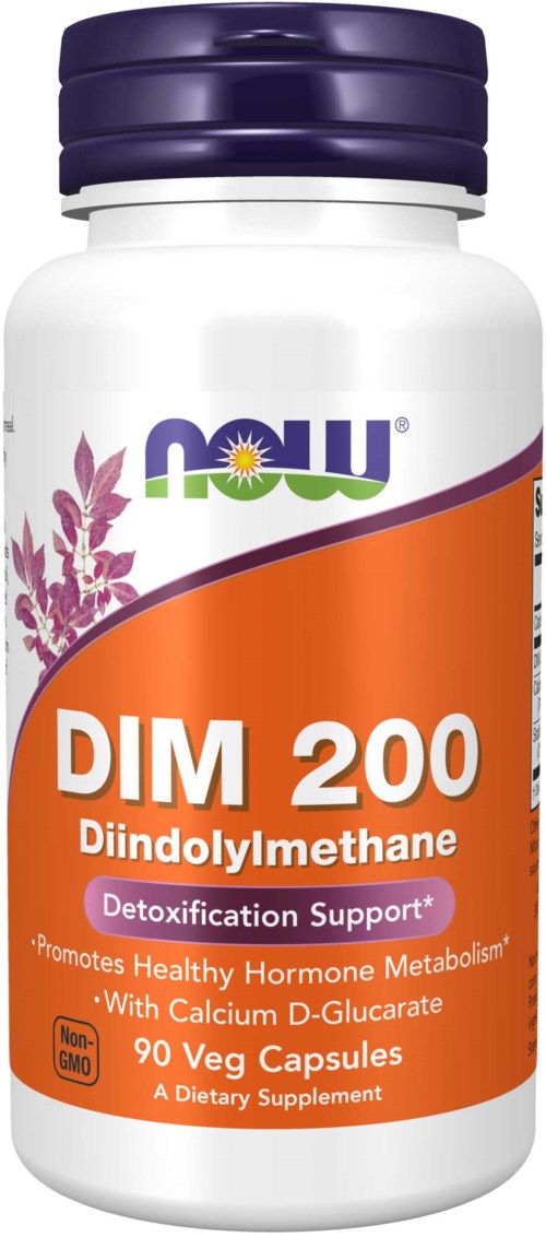 A white bottle with purple cap and label, orange section showing the product name, and details about health benefits.