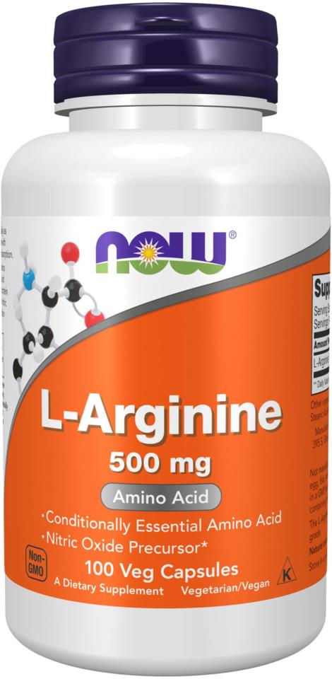 NOW L-Arginine 500Mg 100 Caps