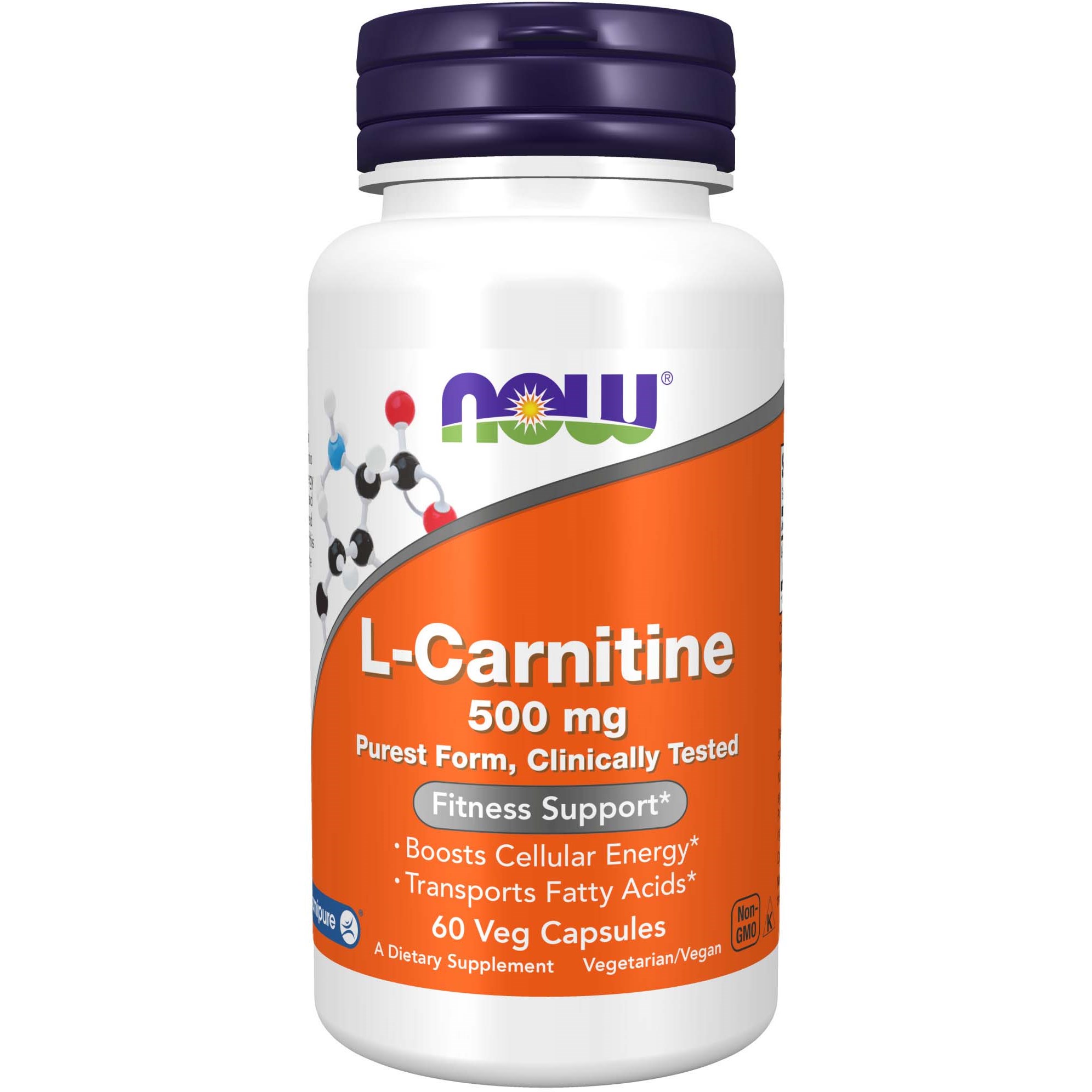 NOW  L-Carnitine 500 Mg  60 st