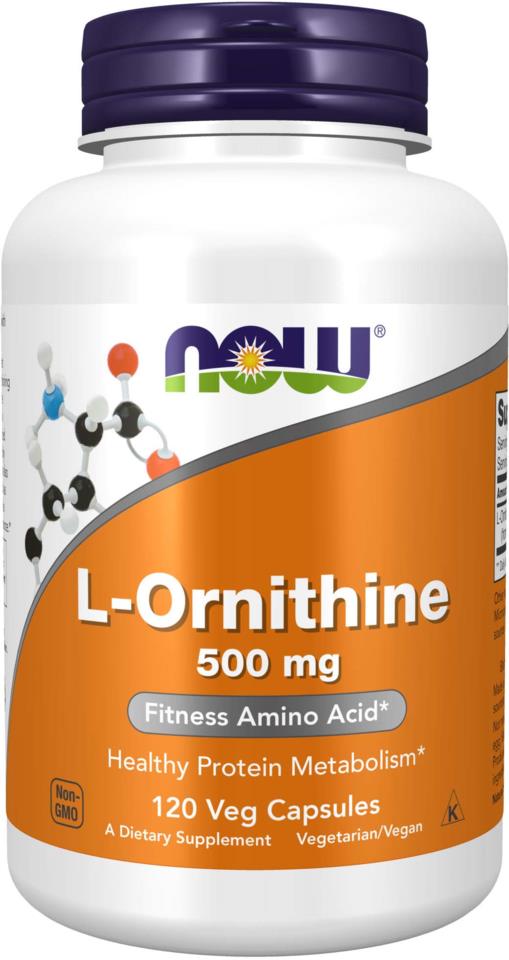NOW Ornithine 500 mg 120 st