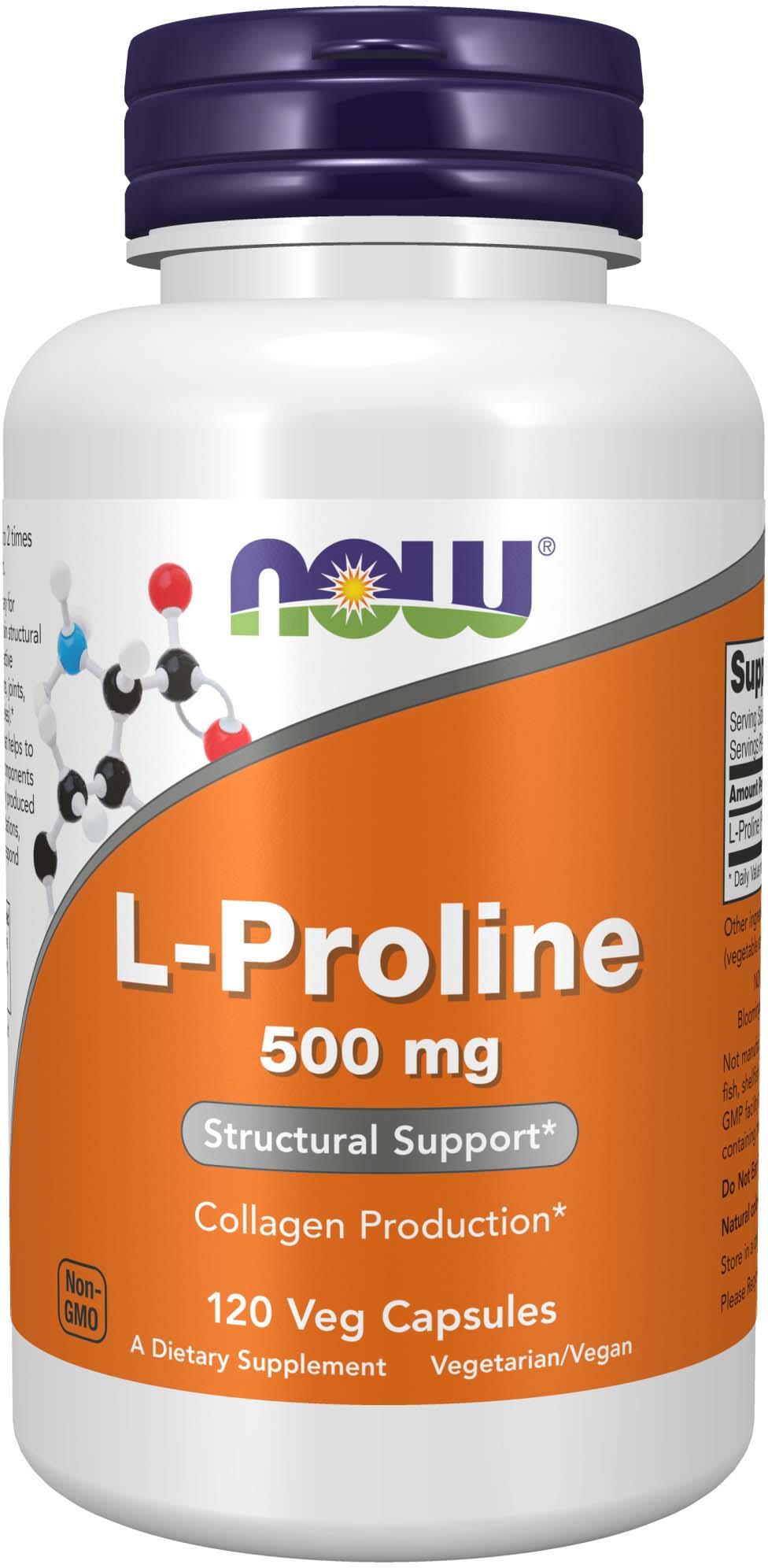 NOW Proline 500 mg 120 pcs | lyko.com