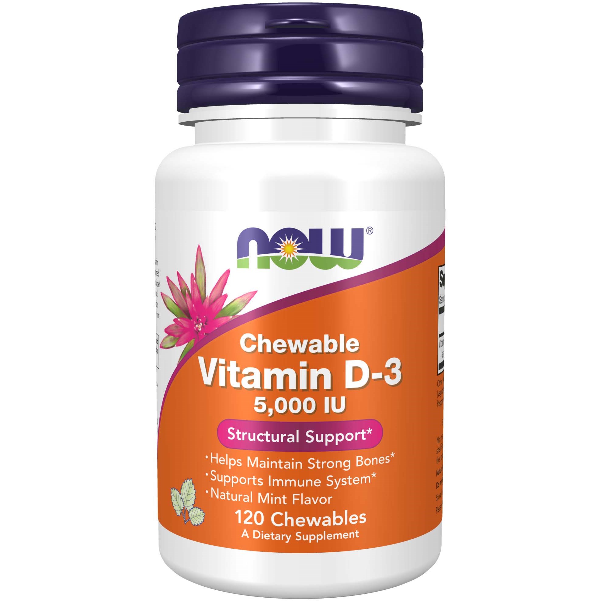 NOW  Vitamin D-3 5000 Iu  120 st