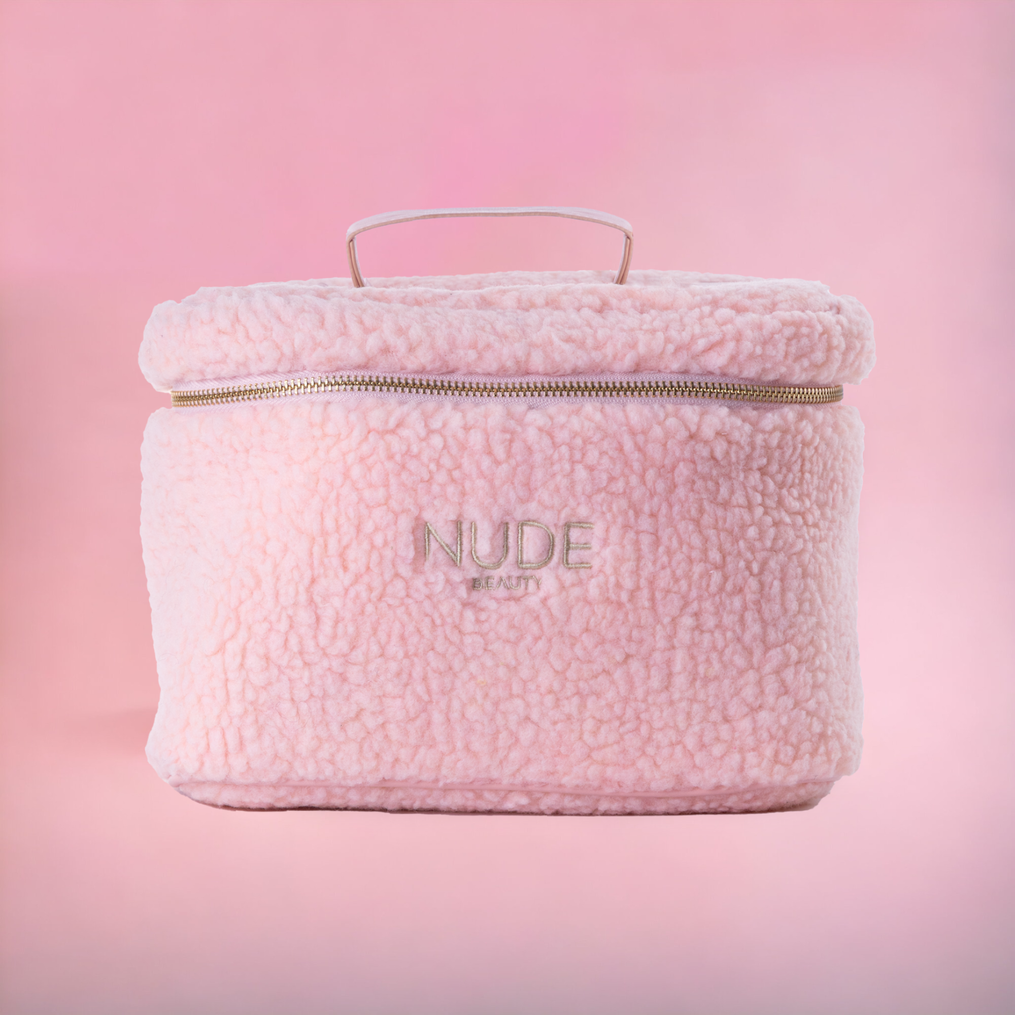 Nude Beauty Cosmetic Bag Pink (obrázok 4)
