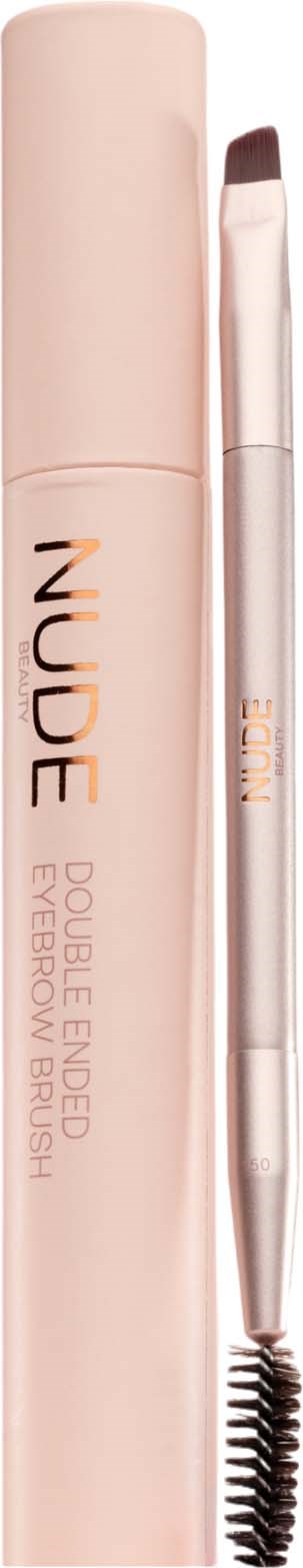 Nude Beauty Double Ended Eyebrow Brush