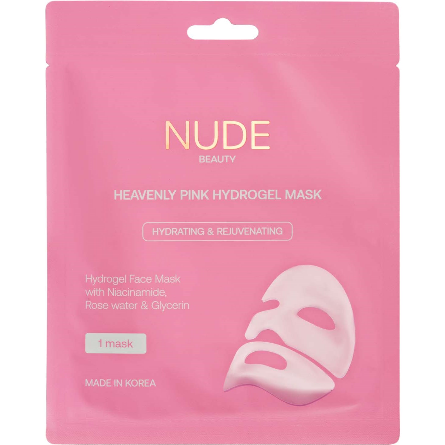 Nude Beauty Heavenly Pink Hydrogel Mask 30 g