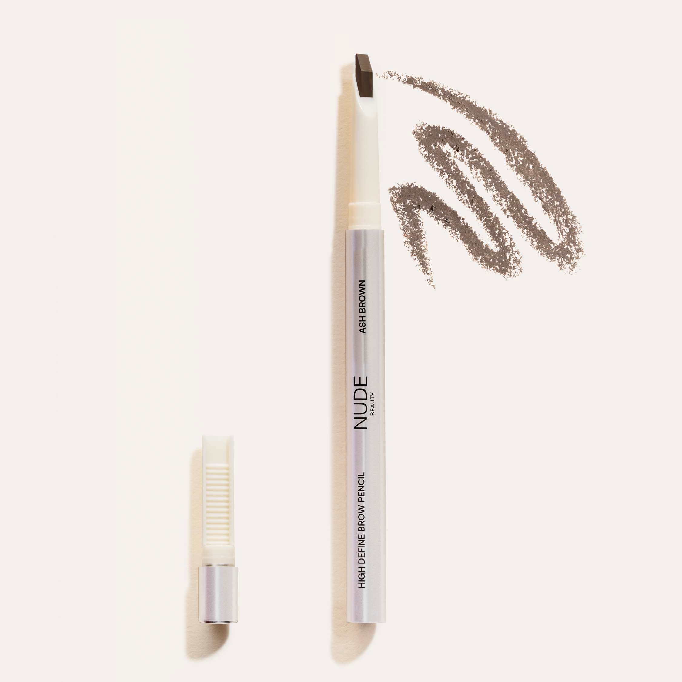 Nude Beauty High Define Brow Pencil Ash Brown (obrázok 3)