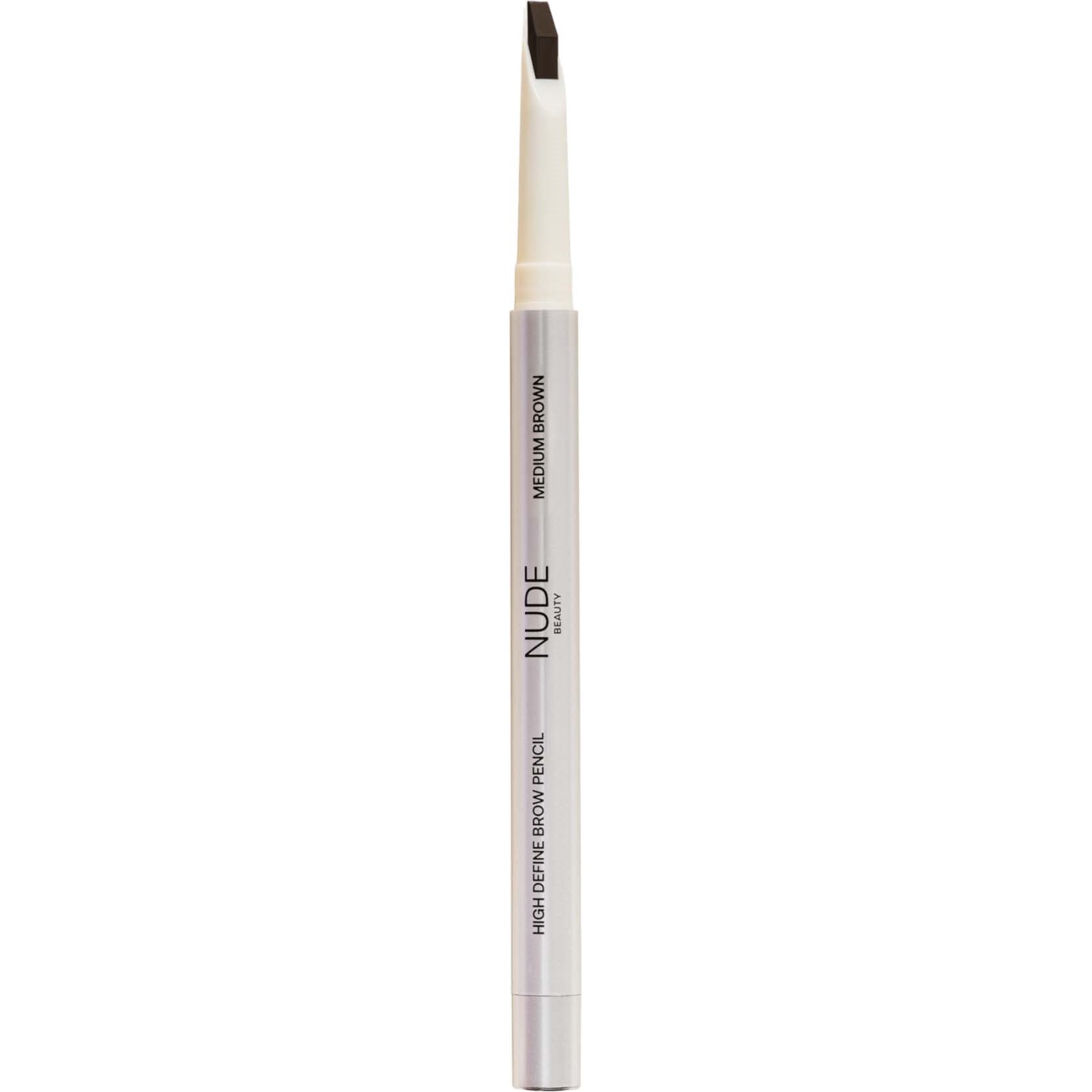 Läs mer om Nude Beauty High Define Brow Pencil Medium Brown