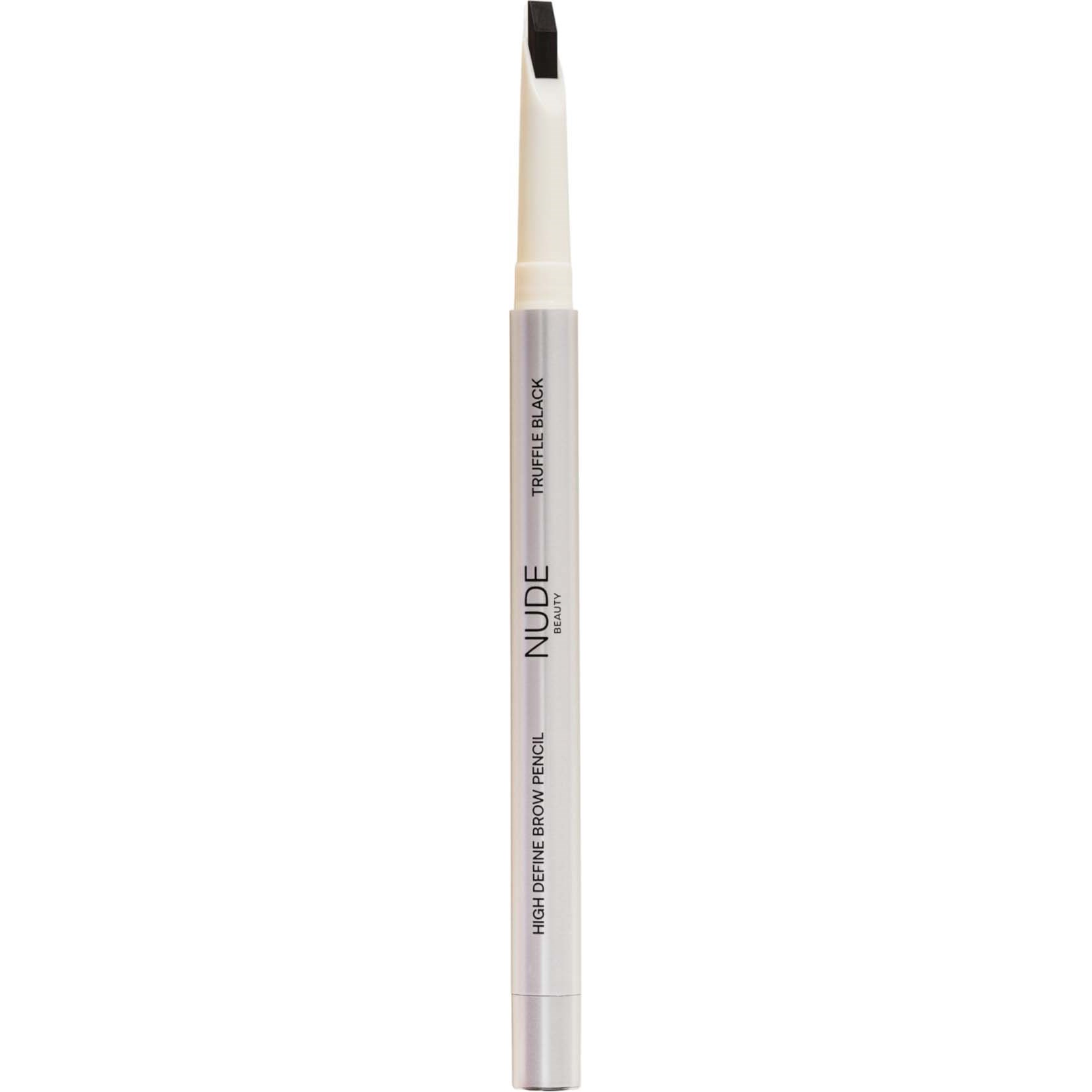 Läs mer om Nude Beauty High Define Brow Pencil Truffle Black