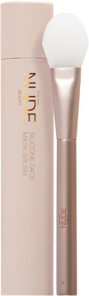 Nude Beauty Silicone Face Mask Brush