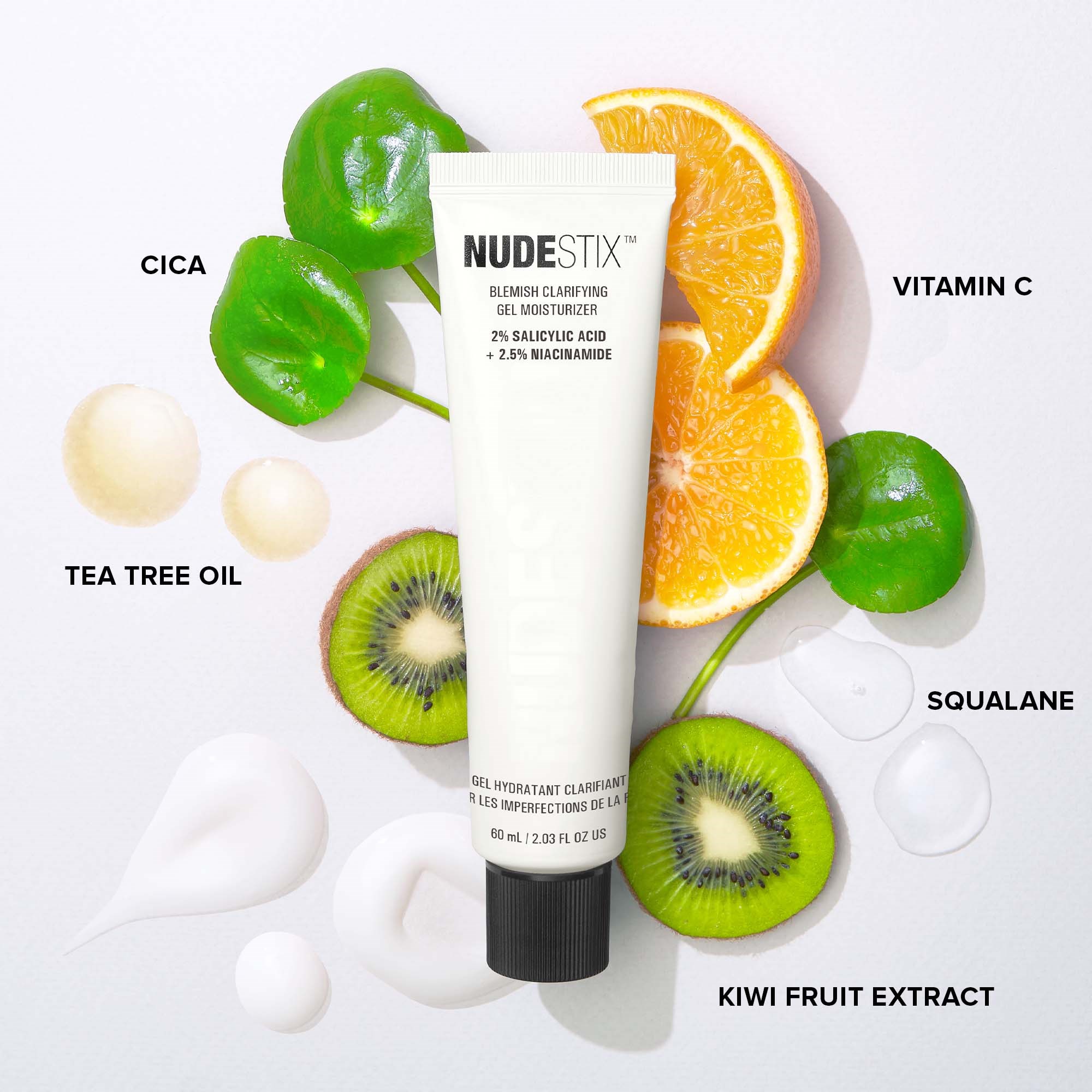 Nudestix Blemish Clarifying Gel Moisturizer 60 ml (obrázok 6)