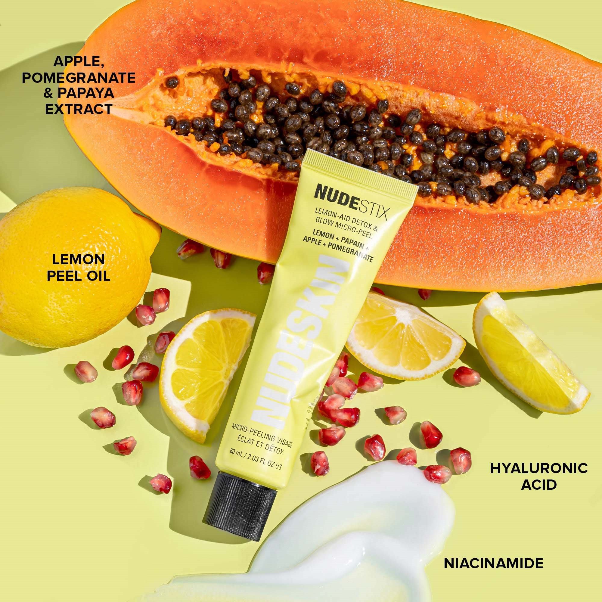 Nudestix Lemon-Aid Detox & Glow Micro-Peel 60 ml (obrázok 6)