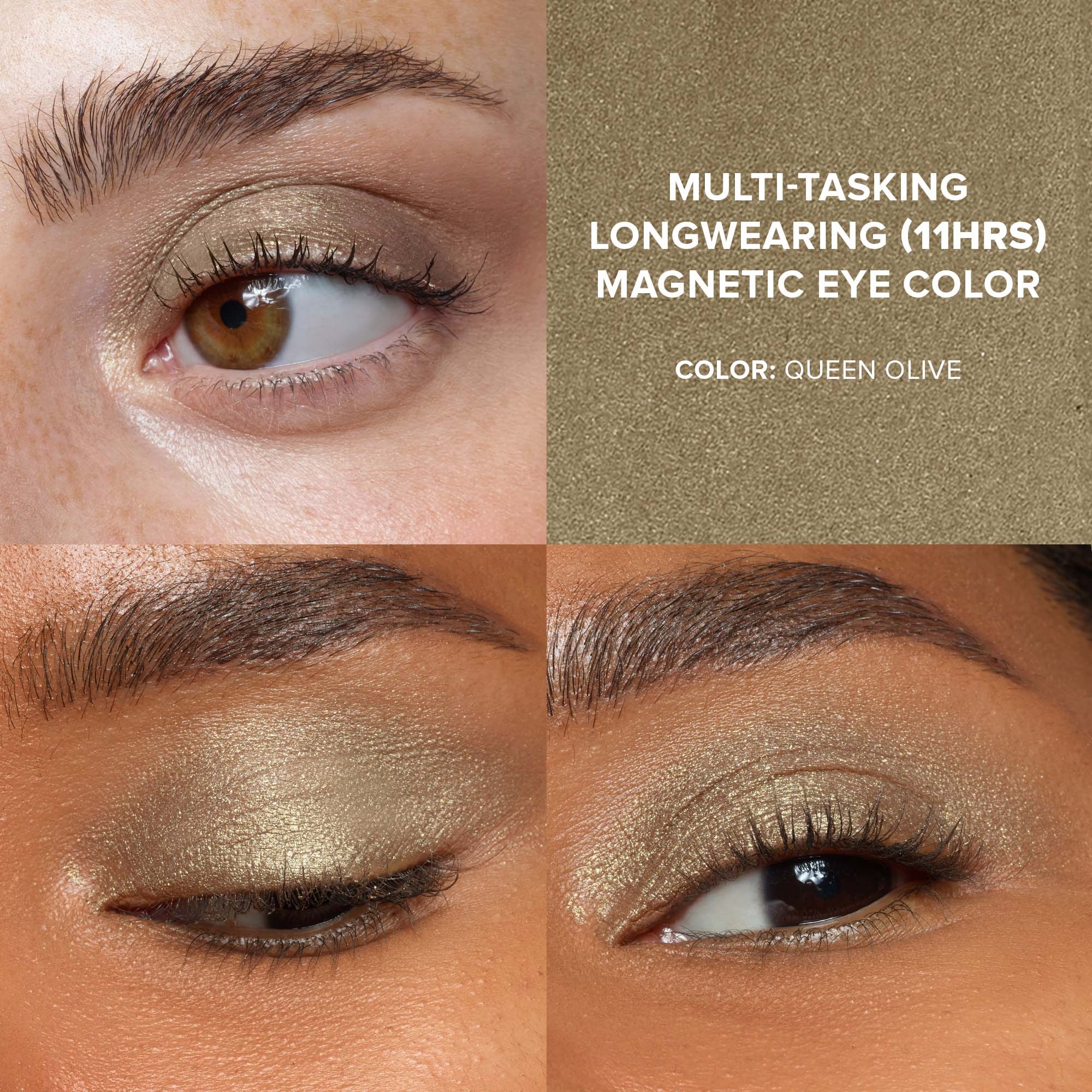 Nudestix Magnetic Luminous Eye Color Queen Olive (obrázok 3)