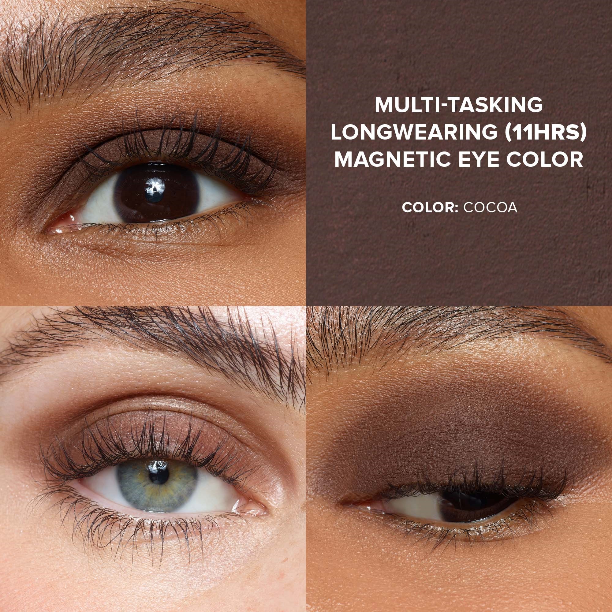 Nudestix Magnetic Matte Eye Color Cocoa (obrázok 3)