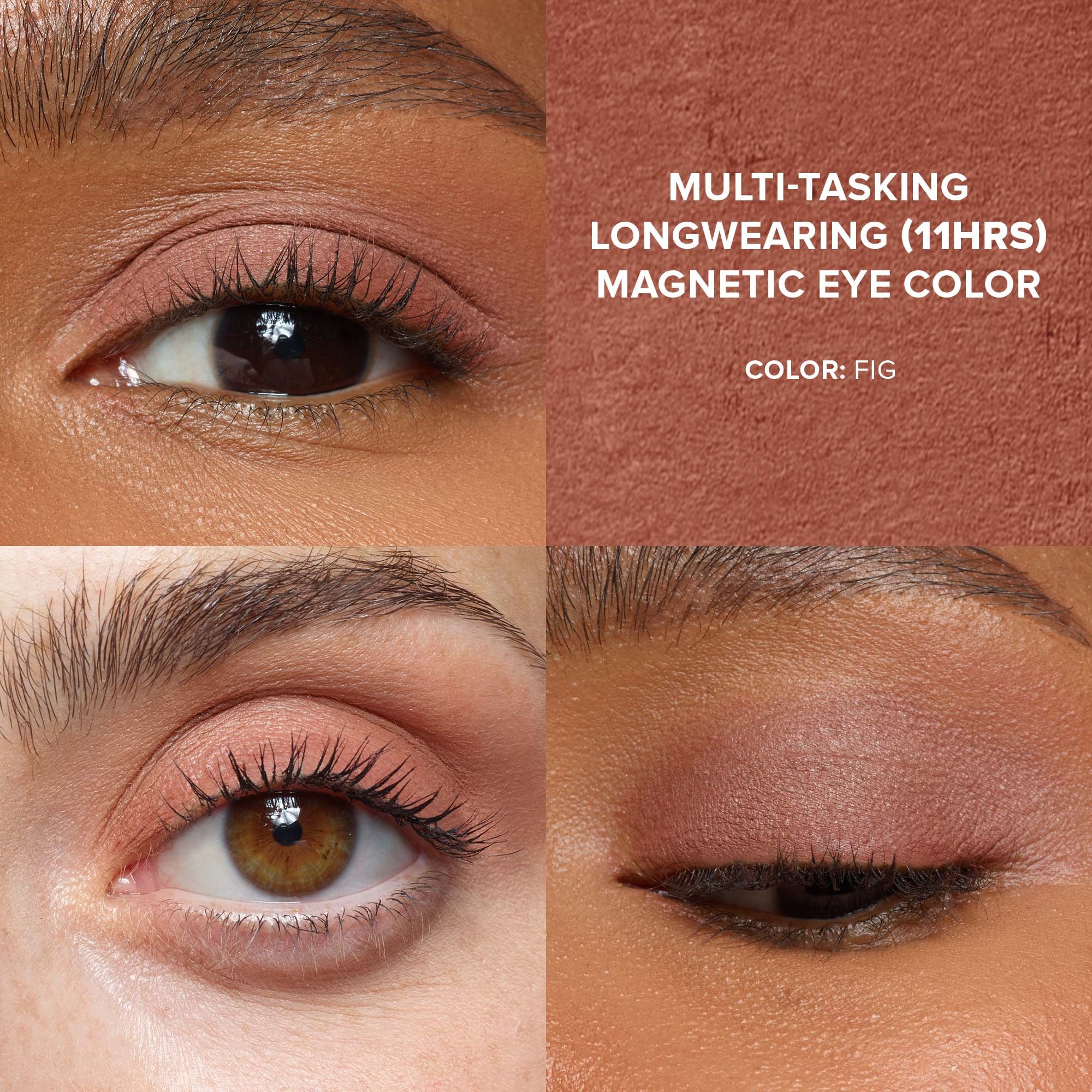 Nudestix Magnetic Matte Eye Color Fig (obrázok 3)