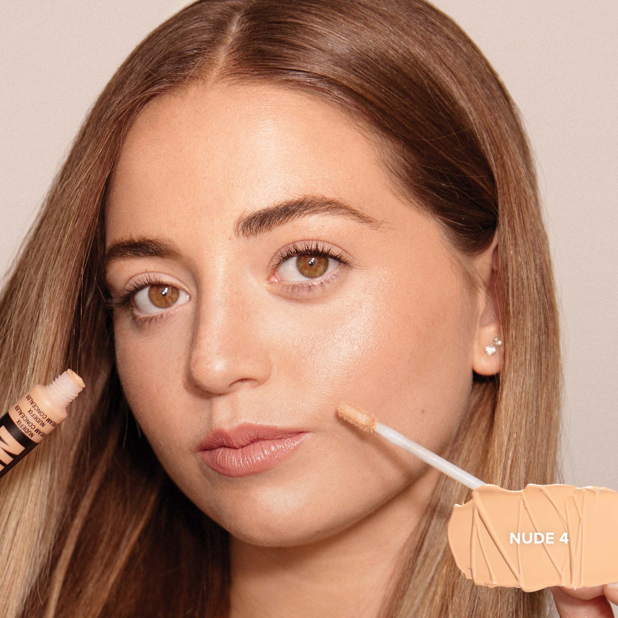 Nudestix Nudefix Cream Concealer Nude 4 (obrázok 3)