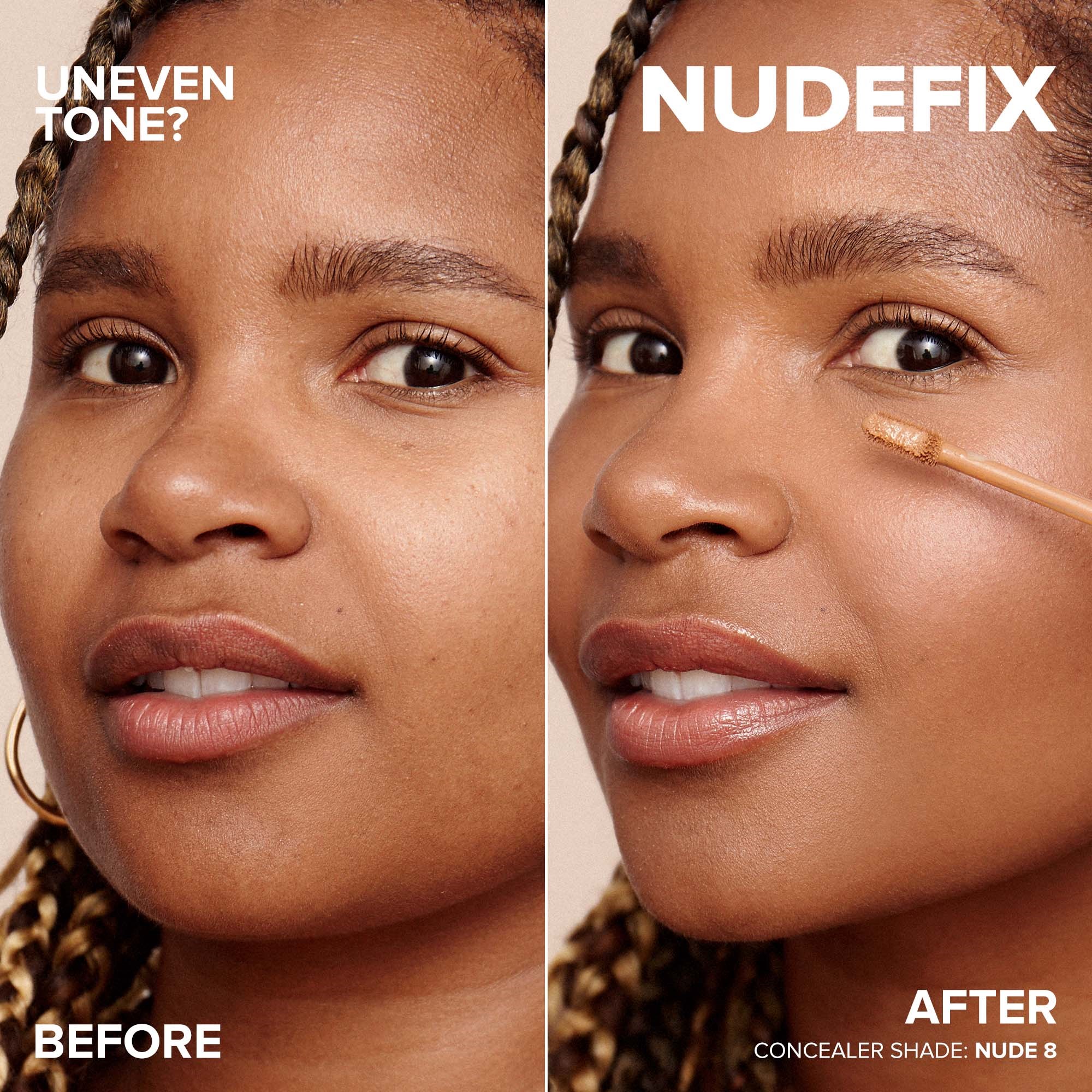Nudestix Nudefix Cream Concealer Nude 9 (obrázok 8)