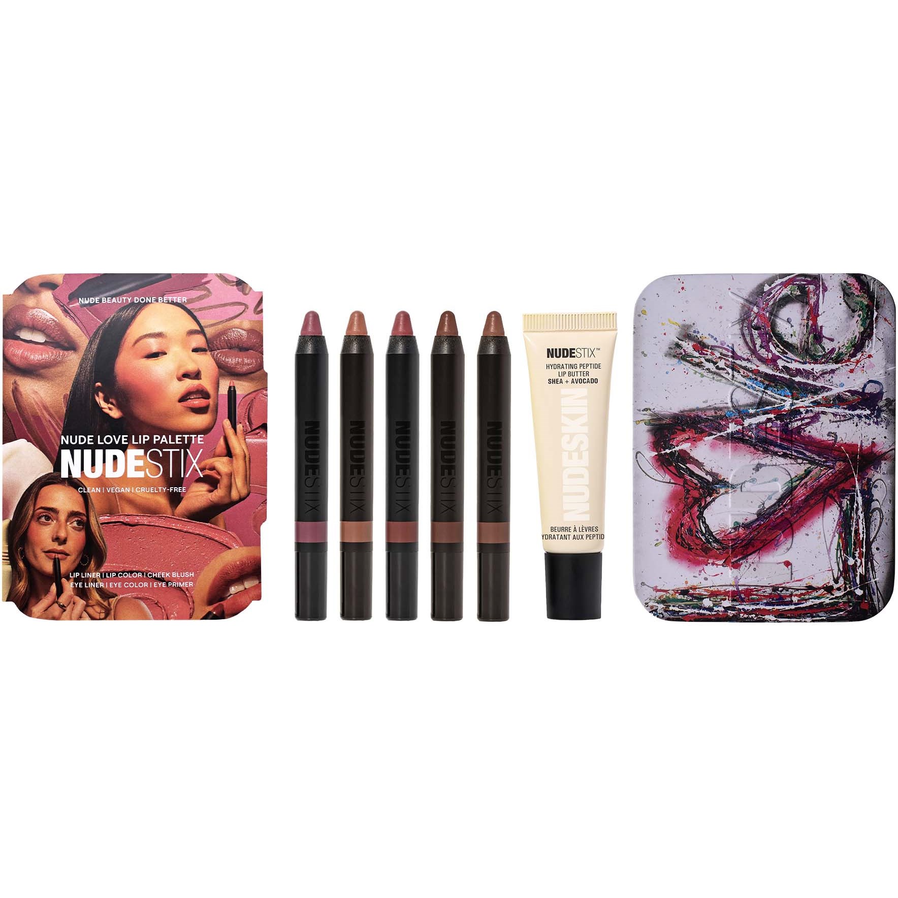 Nudestix Nudelove Lip Palette billede