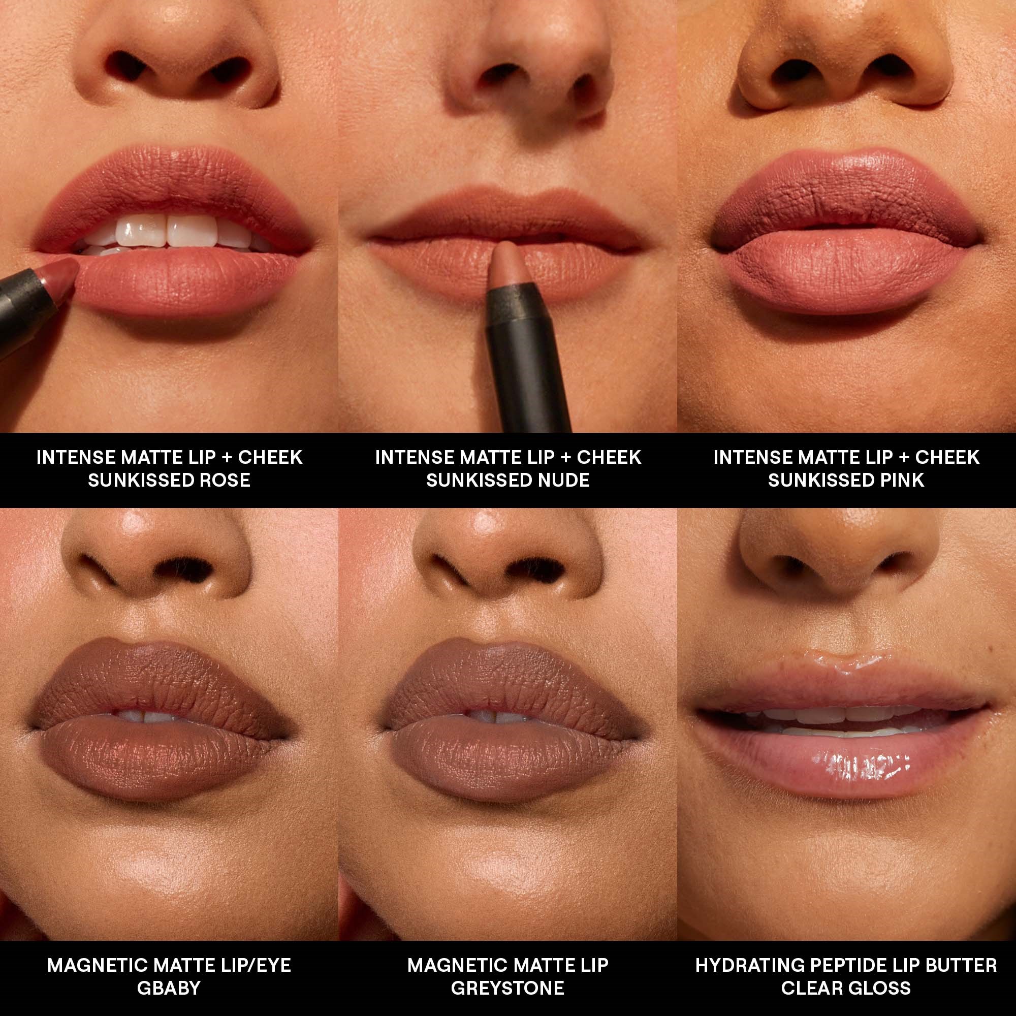 Nudestix Nudelove Lip Palette (obrázok 3)