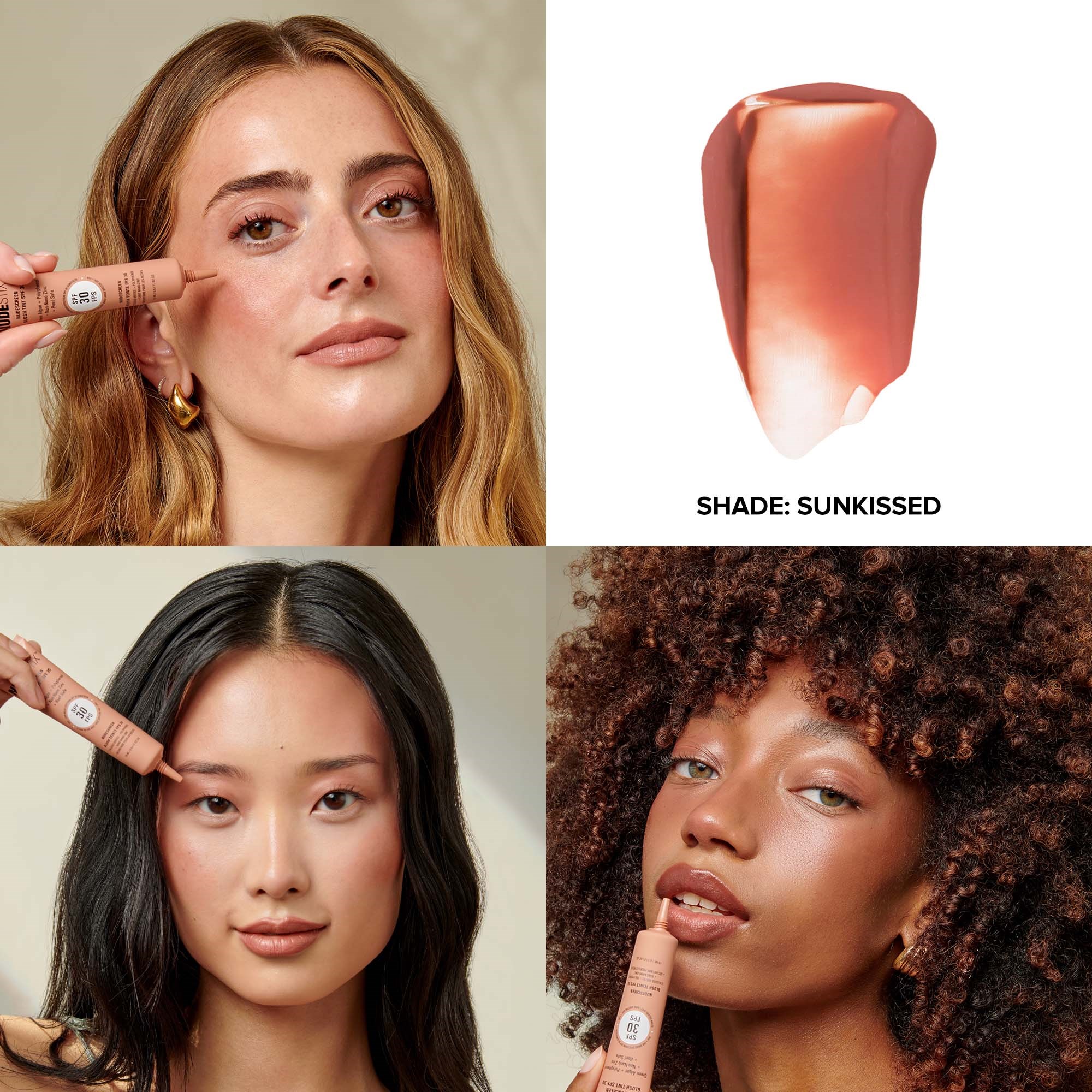 Nudestix Nudescreen Blush Tint SPF 30 Sunkissed (obrázok 3)