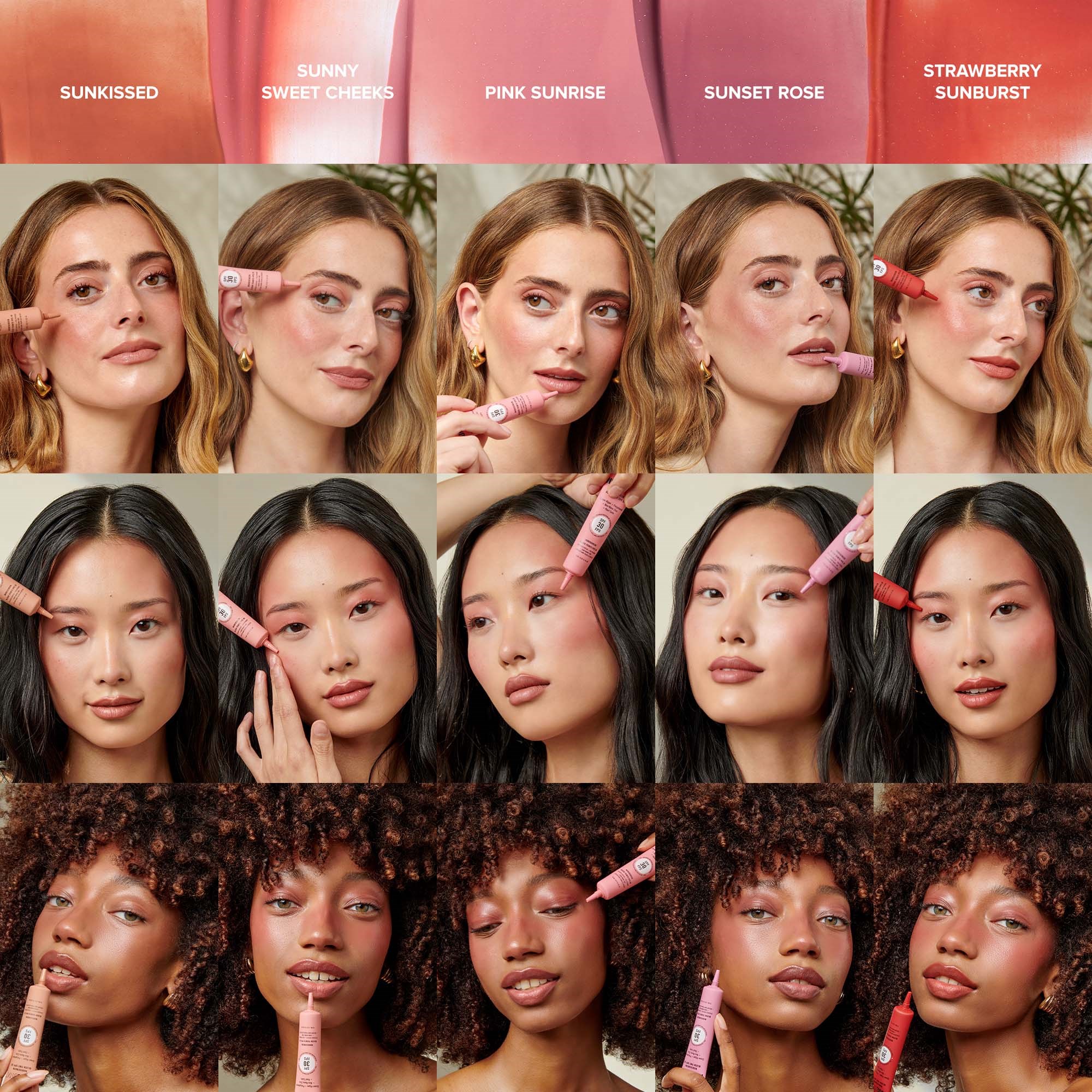 Nudestix Nudescreen Blush Tint SPF 30 Sunset Rose (obrázok 7)