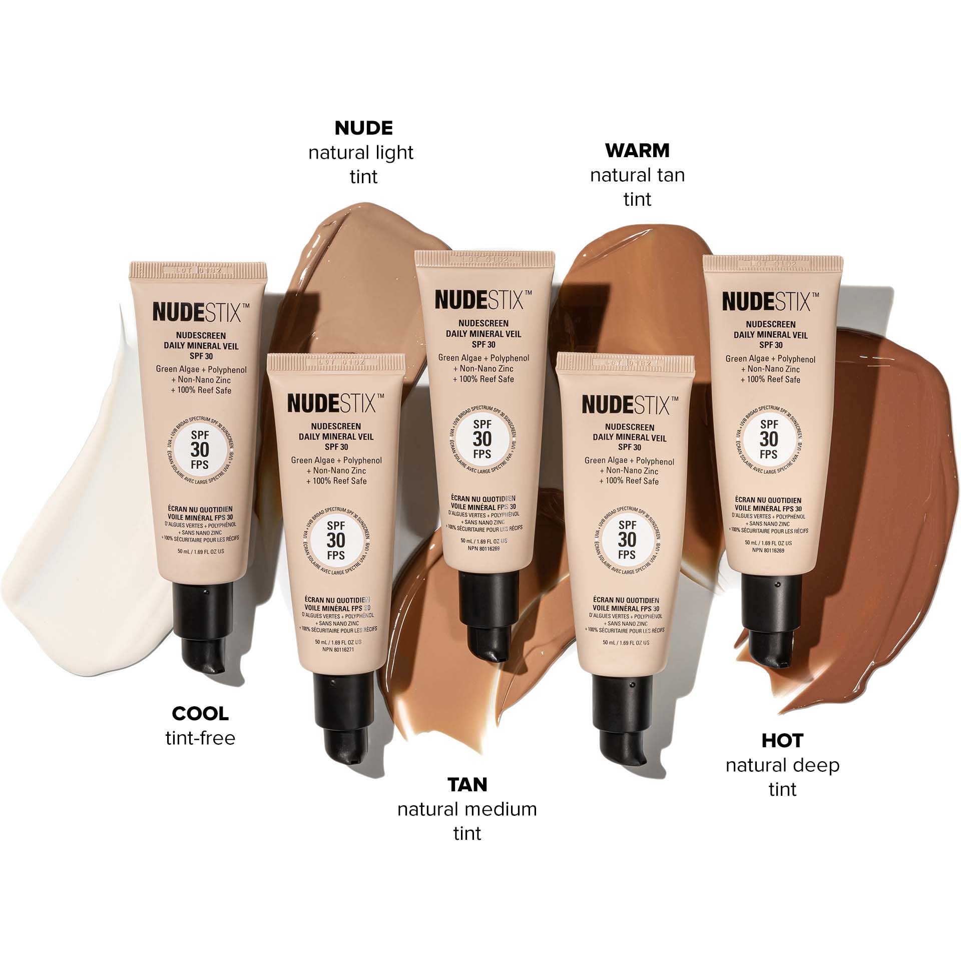 Nudestix Nudescreen Daily Mineral Veil SPF30 Tan (obrázok 8)