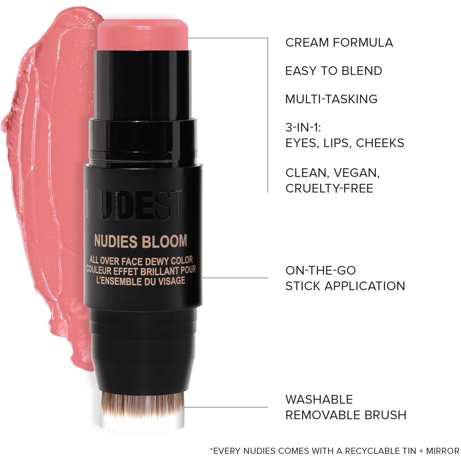Nudestix Nudies Bloom Blush Cherry Blossom Babe (obrázok 4)