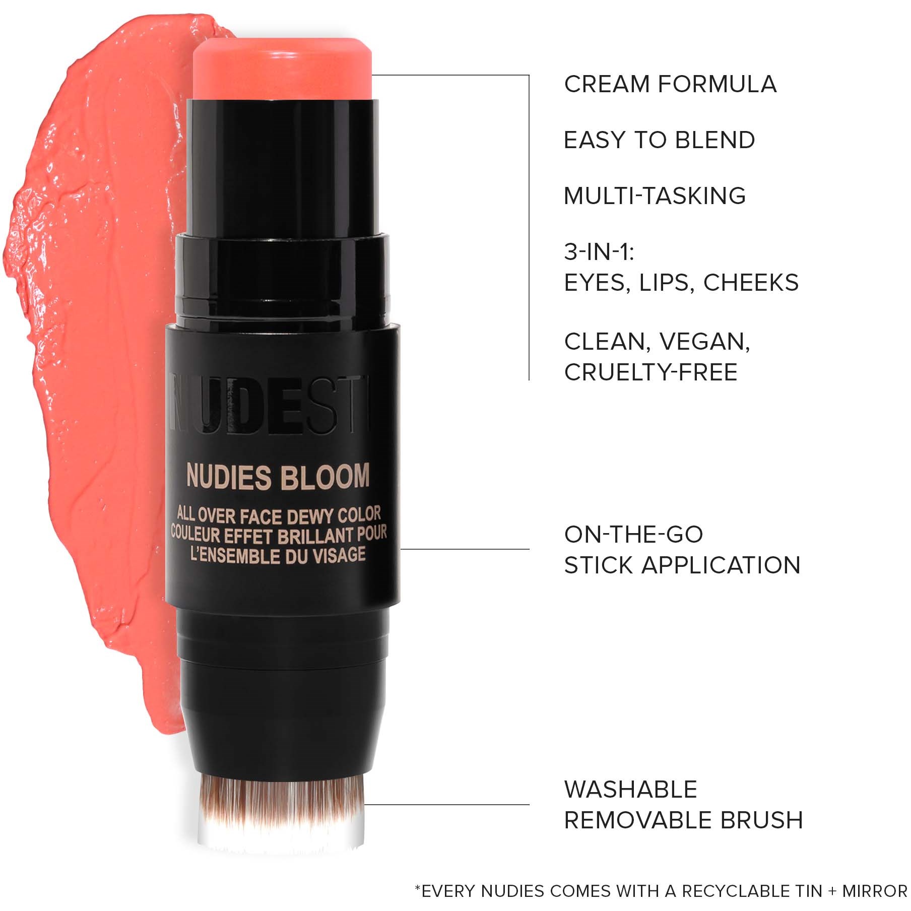 Nudestix Nudies Bloom Blush Tiger Lily Queen (obrázok 4)