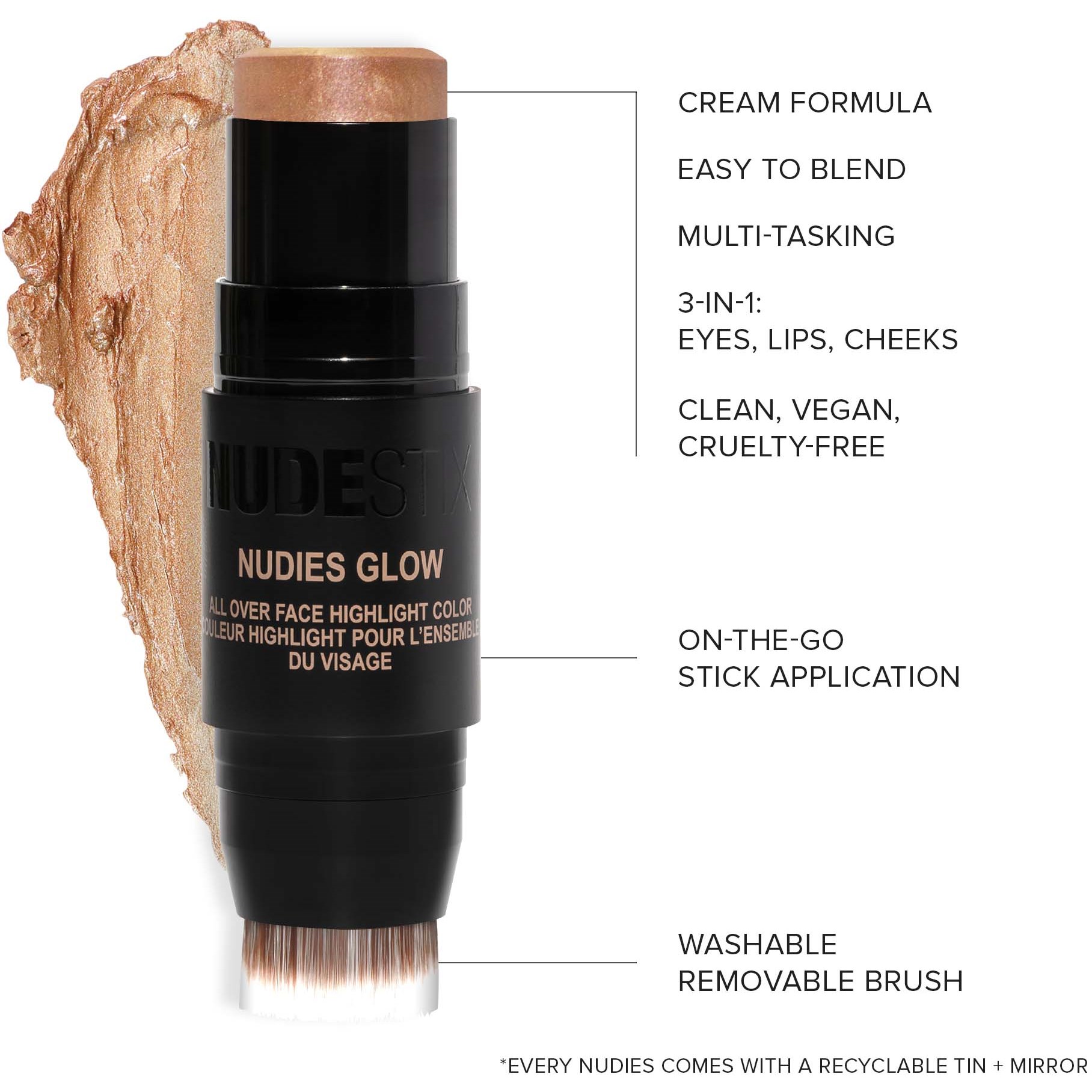 Nudestix Nudies Glow Hey, Honey (obrázok 4)