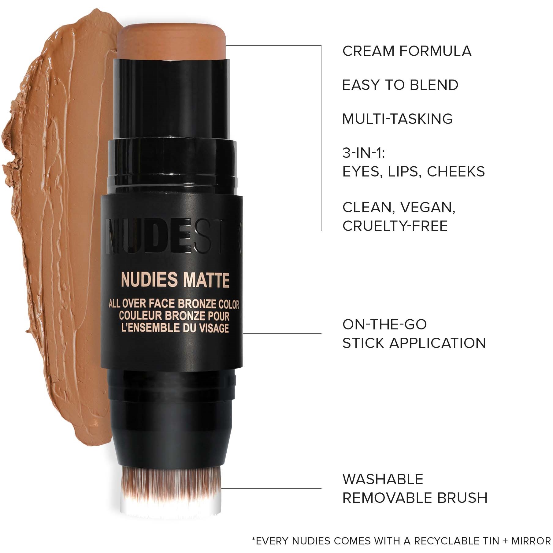 Nudestix Nudies Matte Bronze Bondi Bae (obrázok 5)