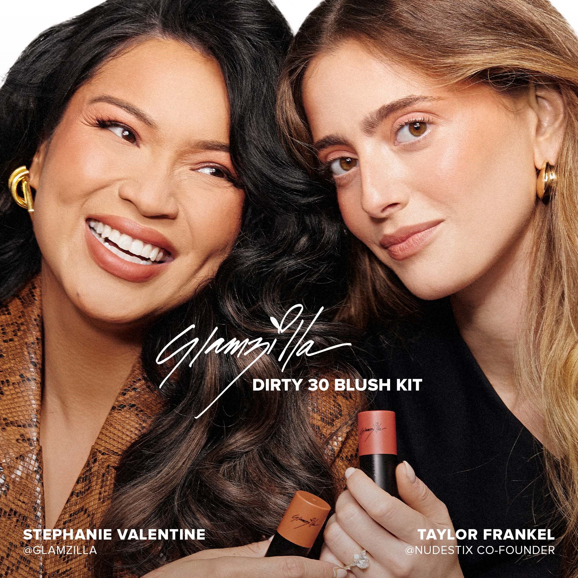 Nudestix The Glamzilla Dirty 30 Blush Kit (obrázok 10)