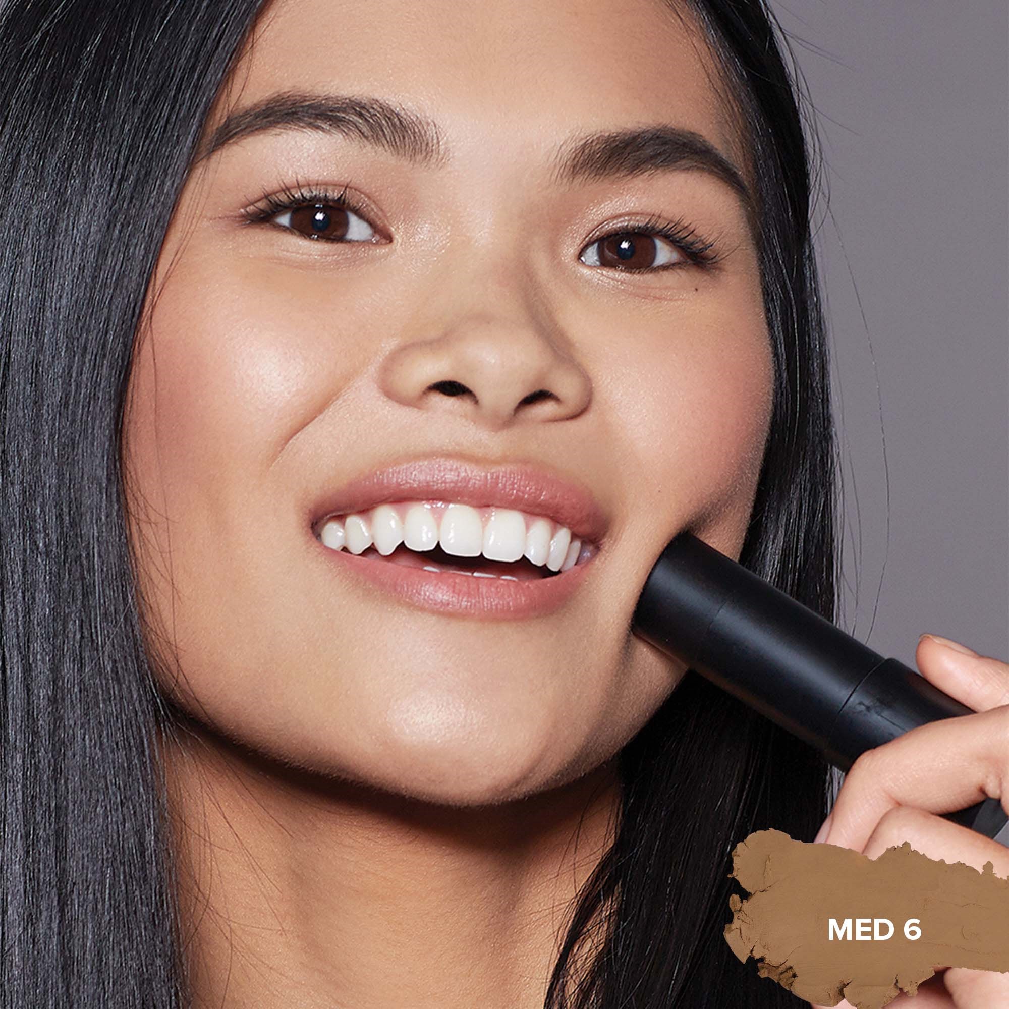Nudestix Tinted Blur Stick Foundation Medium 6 (obrázok 3)