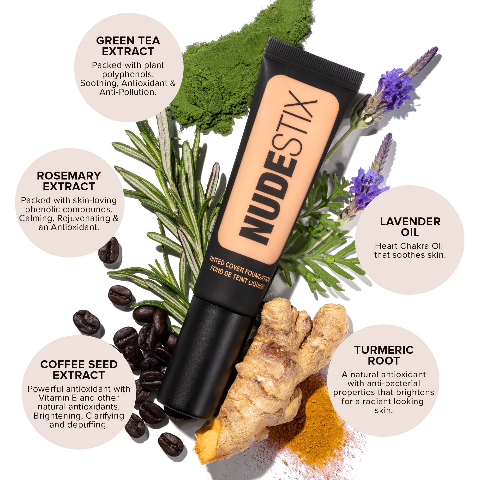 Nudestix Tinted Cover Foundation Nude 3.5 (obrázok 6)